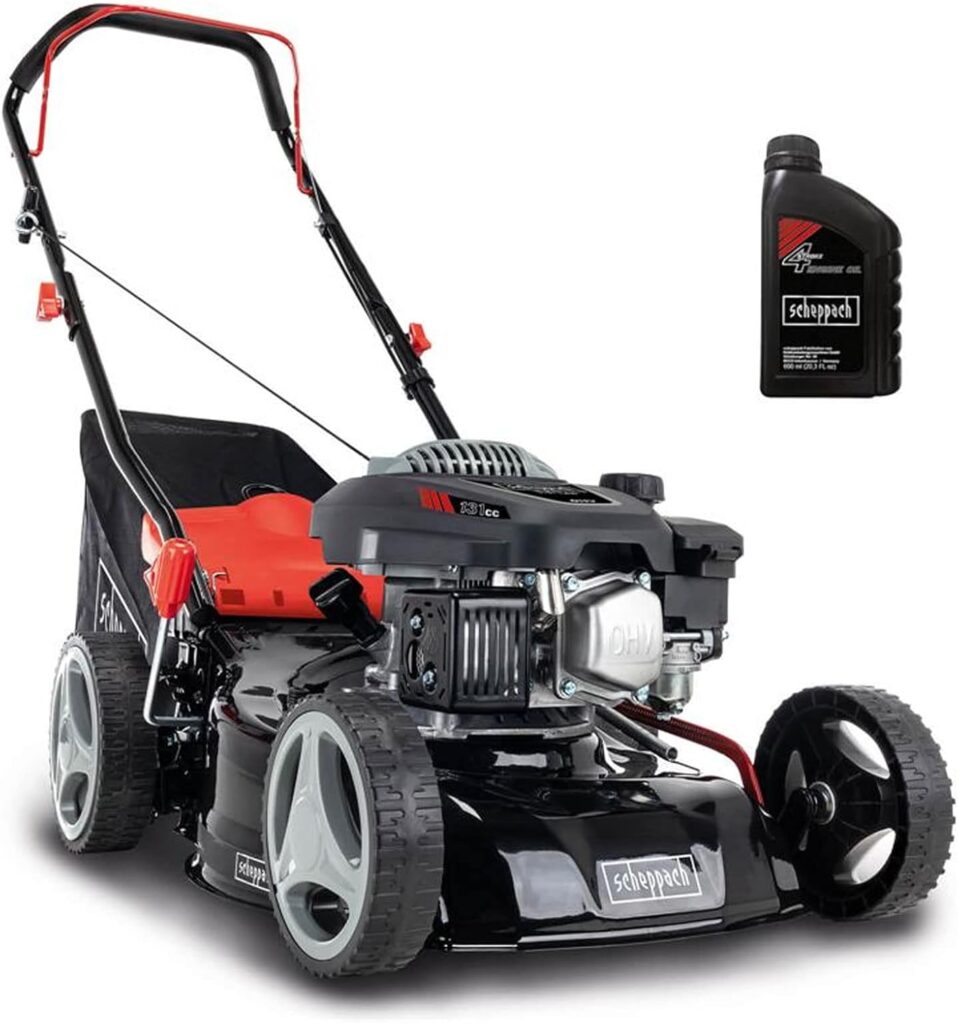 Scheppach Benzin Rasenmäher RM420 | MP132-42 3in1 inkl. Motoröl